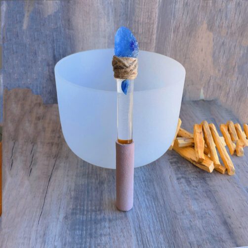 BLUE FLUORITE MALLET