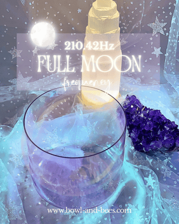 FULL MOON FREQUENCY 210.42Hz