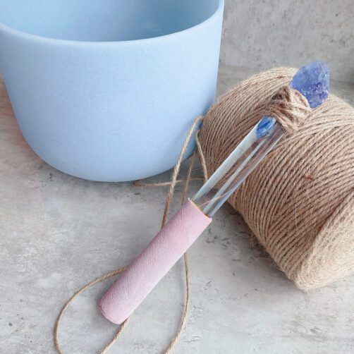 BLUE FLUORITE MALLET