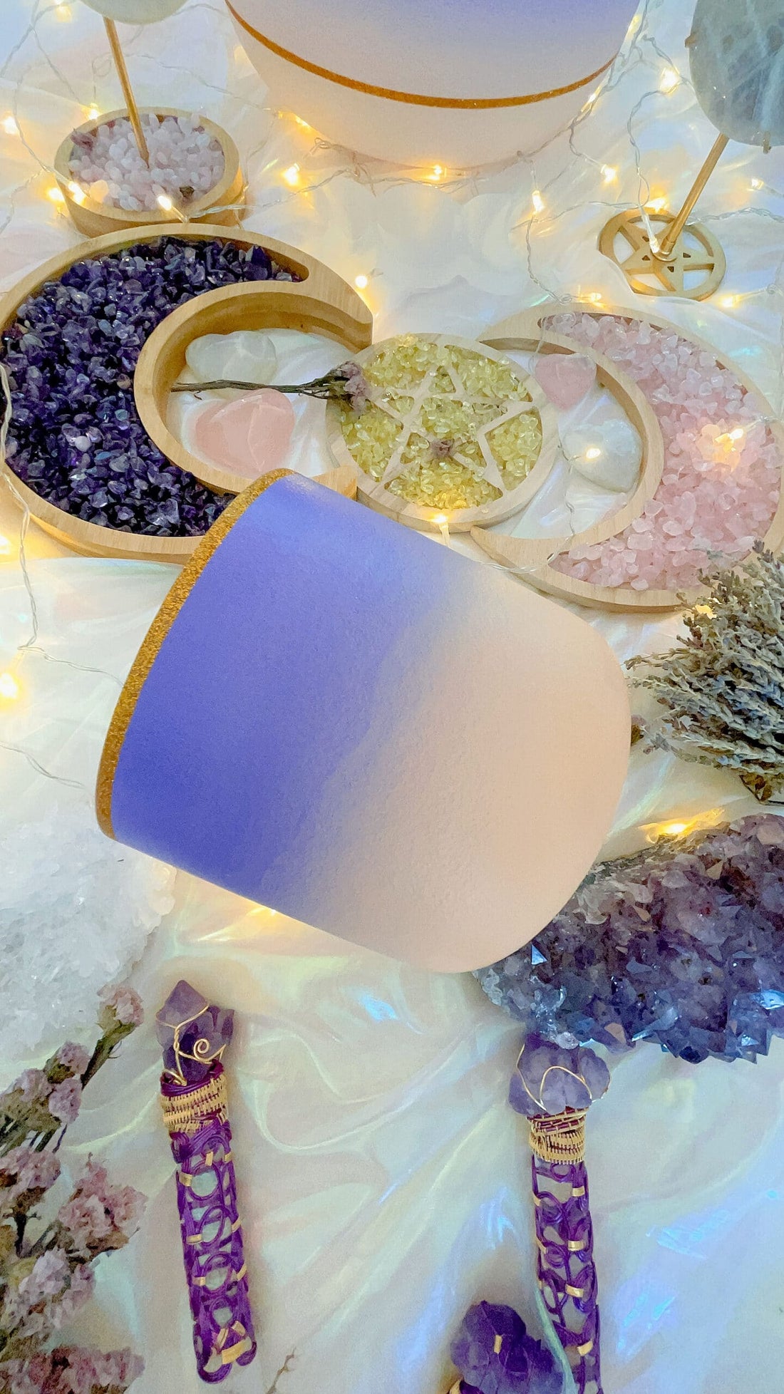 CELESTIAL MOON RITUAL, 4PCS SET (LOVE & MIRACLE FREQUENCY)