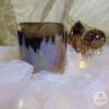 Dark Smoky Quartz Soul Bowl | Quartz Sound Bowl | Dark Quartz Soul Bowl | Quartz Sound Bowl Set | Quartz Singing Bowl Set