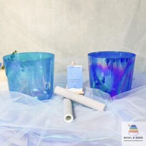 Collaboration of The Souls, 2PCS Set | Soul Sound Bowl | Soul Singing Bowl