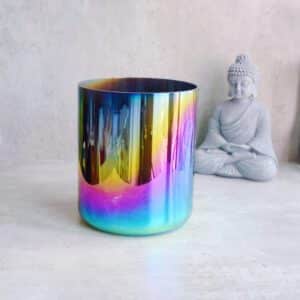 Crystal Singing Bowl For Meditation | Titanium Singing Bowl | Sound Bath Instrument | Sound Bath Bowl Set